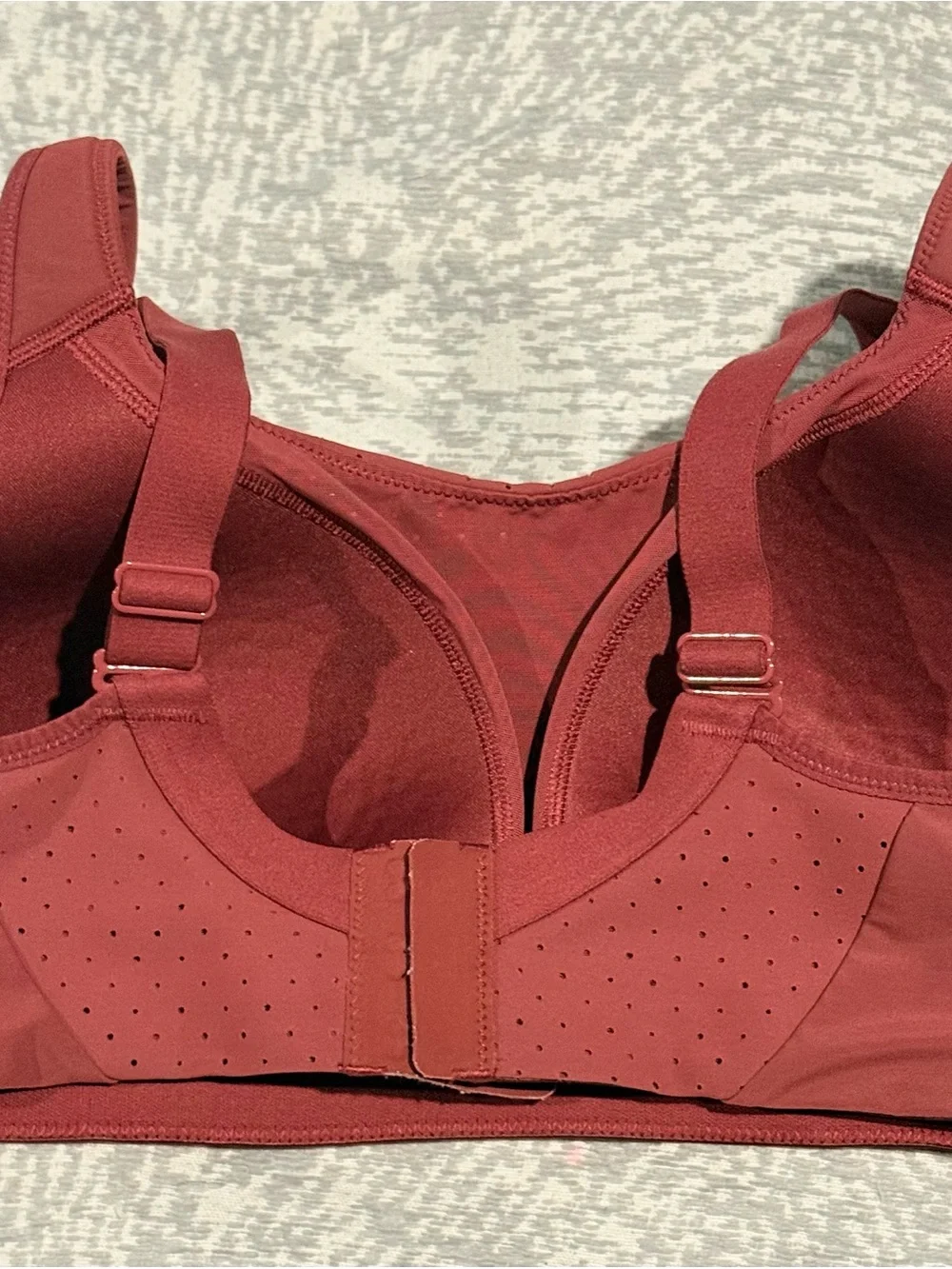 Lululemon /// Women’s Run Times Bra *High Support, B–G Cups / Red Merlot 36D